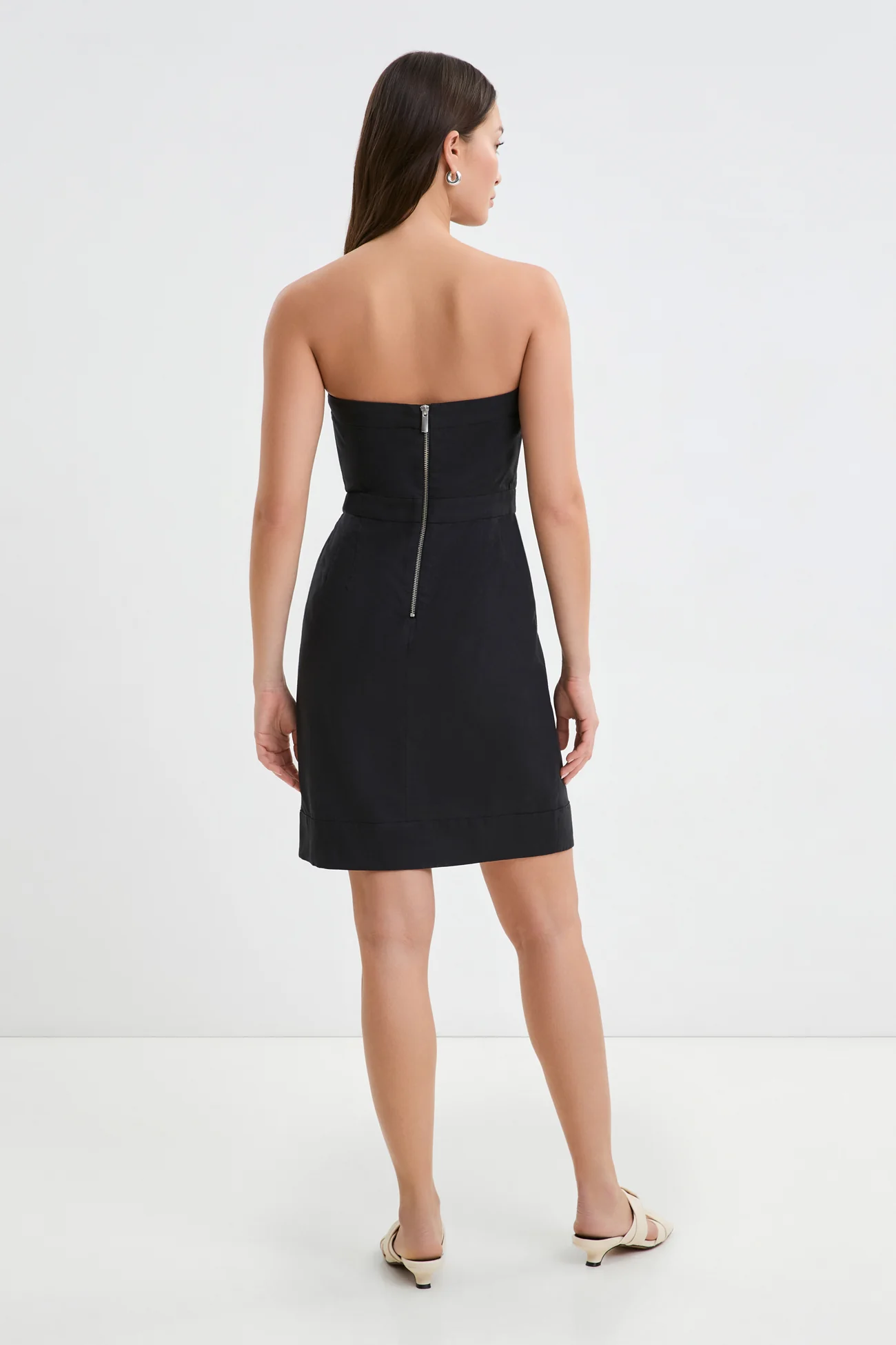 Candice Linen-Blend Dress