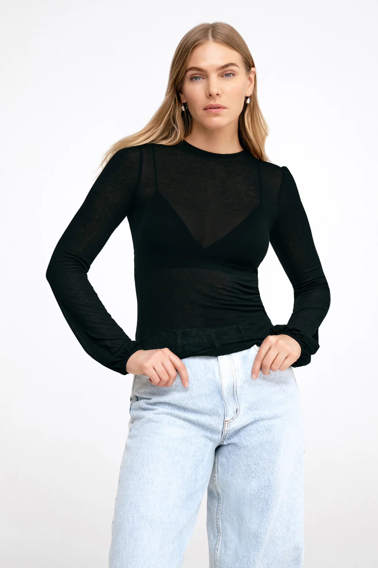 Alex Sheer Top