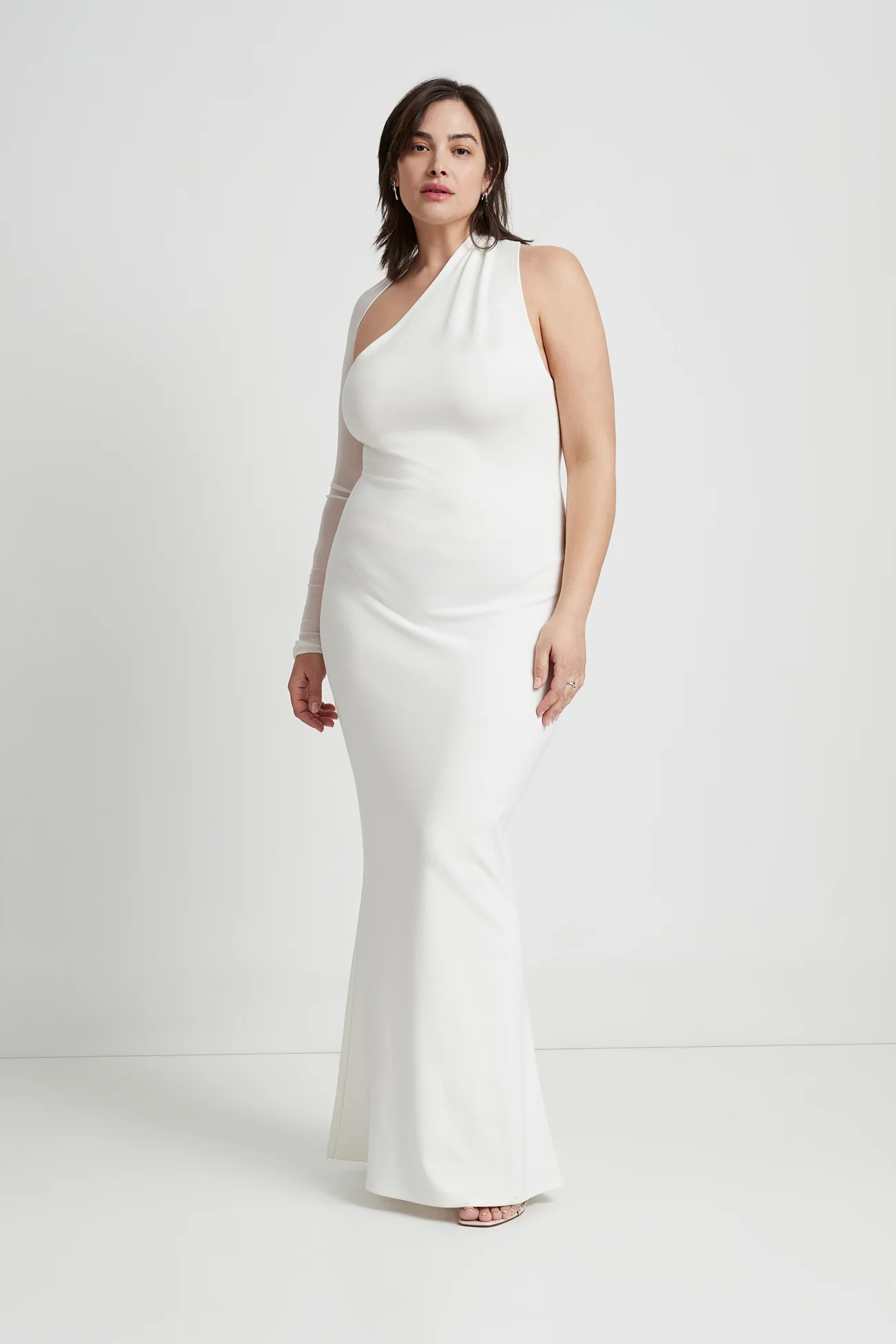 19888-manhattan-mesh-sleeve-gown-1.webp Manhattan Mesh Sleeve Gown