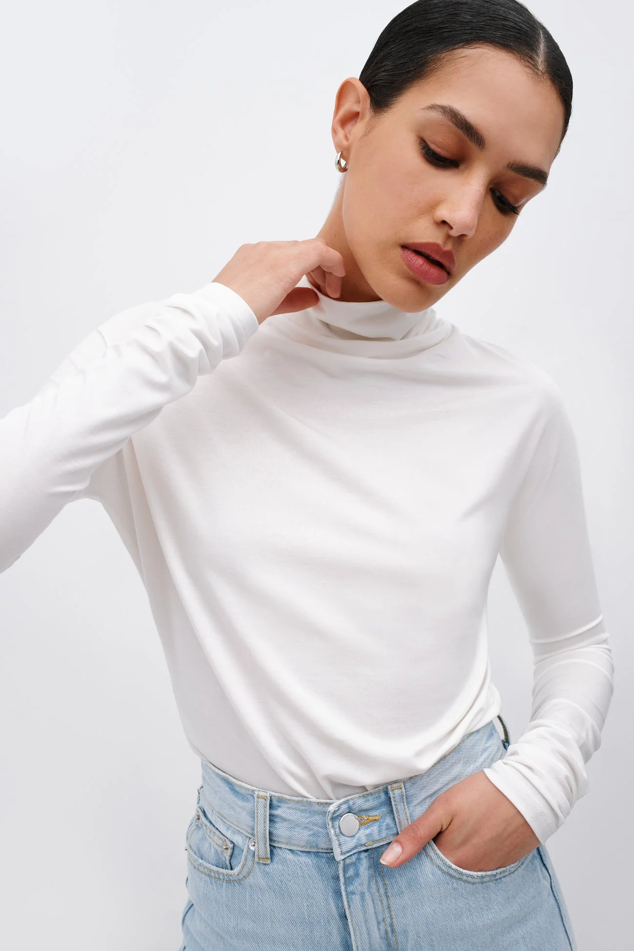 Denver Mock Neck Top
